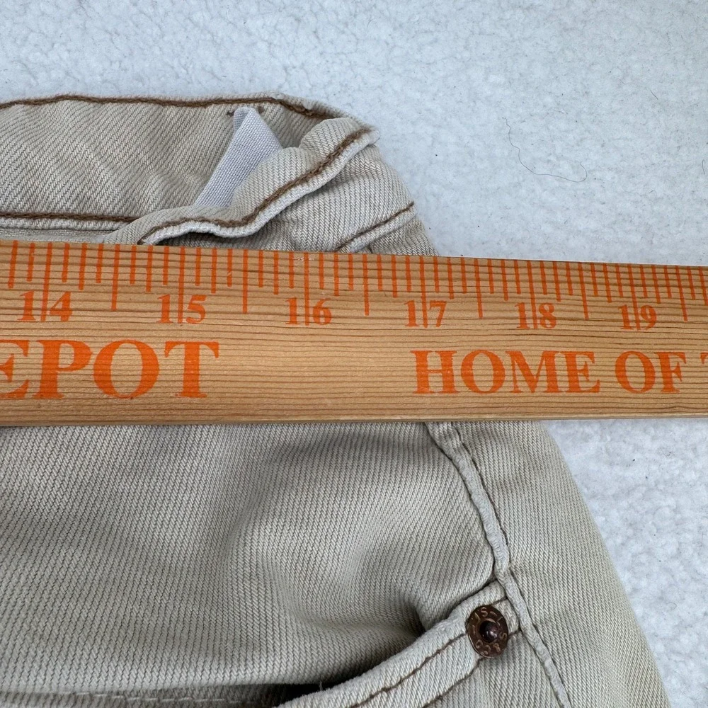 Vintage 1996 Levis 565 Jeans Mens 36x32 (Fit 34x32) Khaki Loose Fit Wide Leg USA
